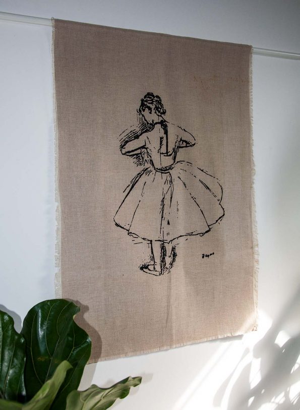 The screen printed wall hanging - Image 8