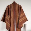The silk brown full length kimono - Image 3