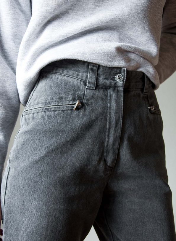 The grey tapered pant - Size 25 inch - Image 2