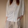 The Lime white striped blouse - Size 34 up to 42 - Image 6