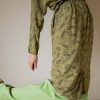 The green allover printed dress - Size 34 up to 42 - Image 6