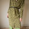 The green allover printed dress - Size 34 up to 42 - Image 8