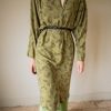 The green allover printed dress - Size 34 up to 42 - Image 10