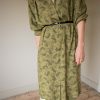 The green allover printed dress - Size 34 up to 42 - Image 11