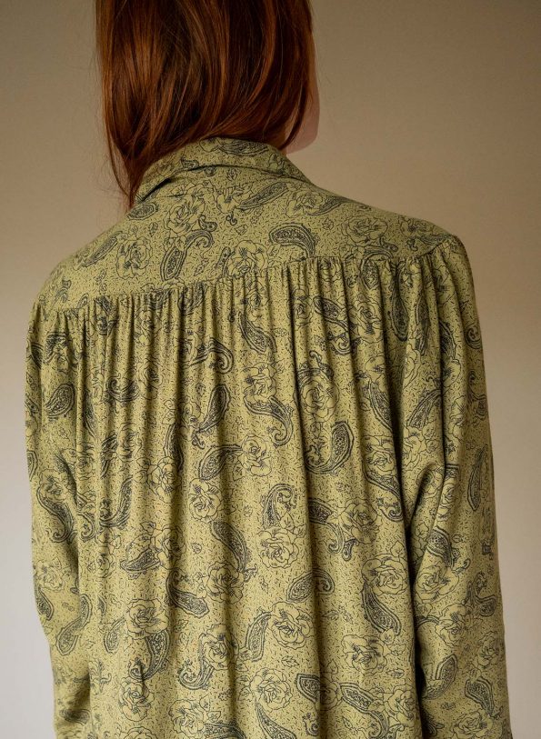 The green allover printed dress - Size 34 up to 42 - Image 13