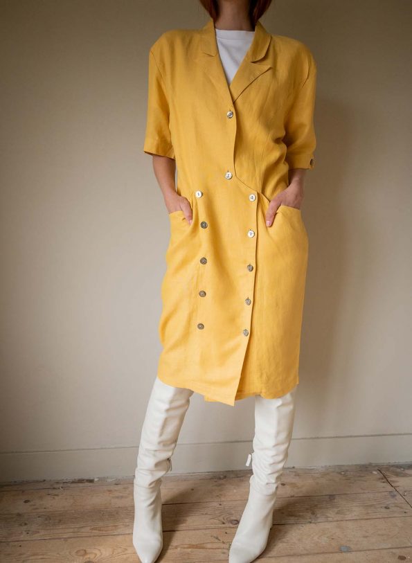 The linen Lady dress - Size 36 up to 40 - Image 3