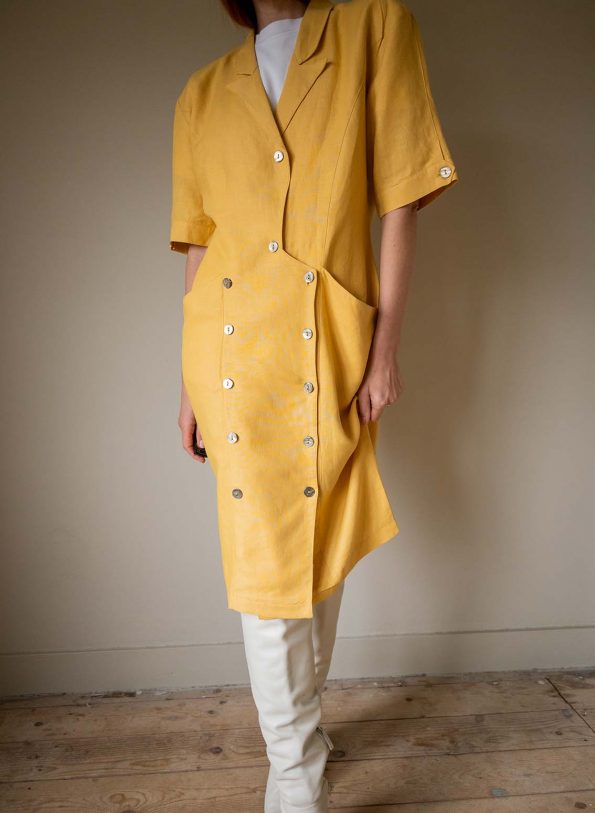 The linen Lady dress - Size 36 up to 40 - Image 4