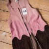 The suede wave waistcoat - Size XS