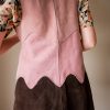 The suede wave waistcoat - Size XS - Image 4