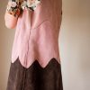 The suede wave waistcoat - Size XS - Image 5