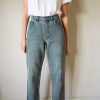 The greenish washed denim - Size 27 INCH - Image 6