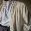 The cream pearly and embroidered cardigan - Size up to 44 - Image 5