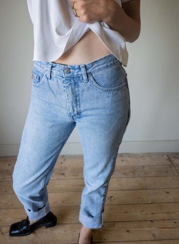 The vintage washed denim / low rise - Size up to 36