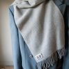 The grey melange scarf