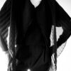 The pleated sheer wool knit - Size up to 40