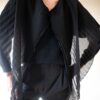 The pleated sheer wool knit - Size up to 40 - Image 2