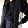 The pleated sheer wool knit - Size up to 40 - Image 3