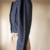 The navy blue trachten knit in 100% wool - Size up to 38 - Image 5