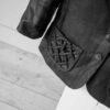 The black detailed pocket 100% linen blazer - Size up to 38 - Image 4