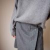 The Yves saint Laurent YSL wool grey melange skirt - Size up to M - Image 4