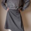 The Yves saint Laurent YSL wool grey melange skirt - Size up to M - Image 7