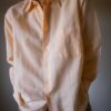 The perfect peach linen blouse - Size up to 40
