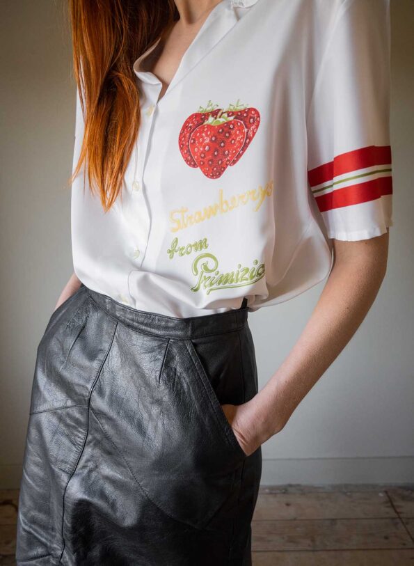 The 100% leather pencil skirt - Size up to 36 - Image 3