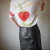 The 100% leather pencil skirt - Size up to 36 - Image 4