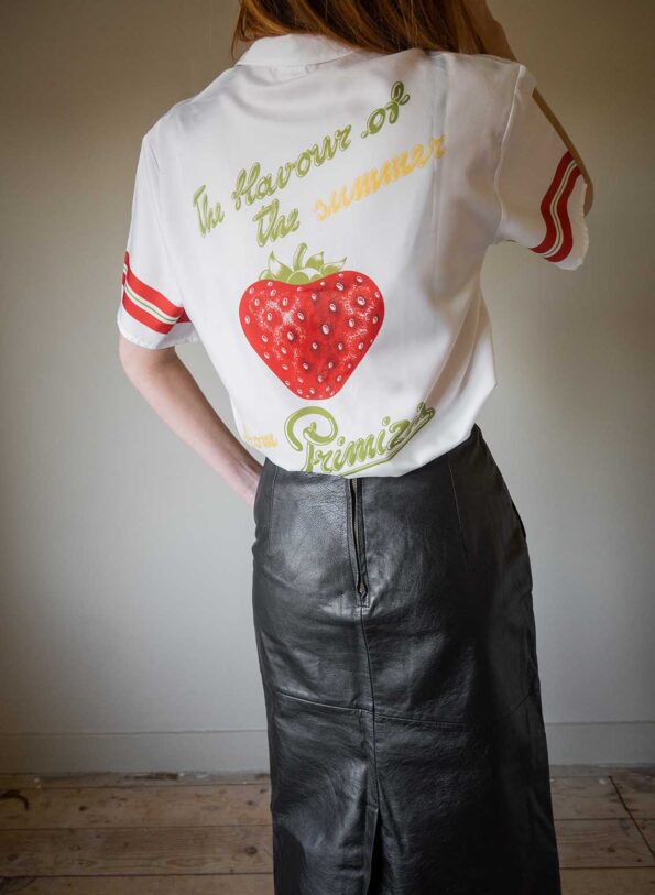 The 100% leather pencil skirt - Size up to 36 - Image 4