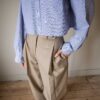 Andpause upcycled: The Cropped Lacoste shirt - Size up to 40