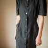 The linen little black dress - Size up to 38 - Image 4