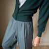 The bottle green tailored summer pant - Size up to L - Image 4
