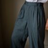 The bottle green tailored summer pant - Size up to L - Image 6