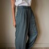 The bottle green tailored summer pant - Size up to L - Image 10