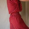The red dotted playsuit - Size up to 36 - Image 4