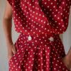 The red dotted playsuit - Size up to 36 - Image 7