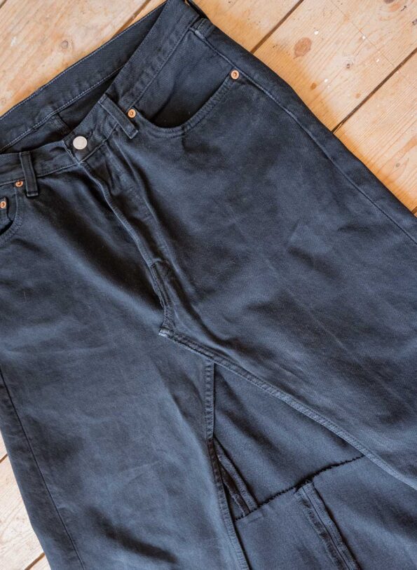 Andpause upcycled: The Levi’s 501 denim skirt - Size M up to L - Image 11