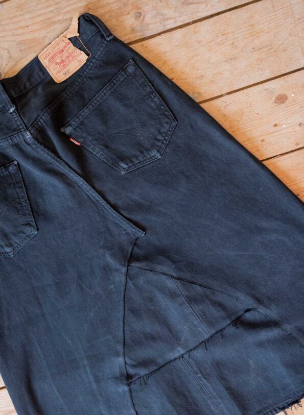 Andpause upcycled: The Levi’s 501 denim skirt - Size M up to L - Image 2