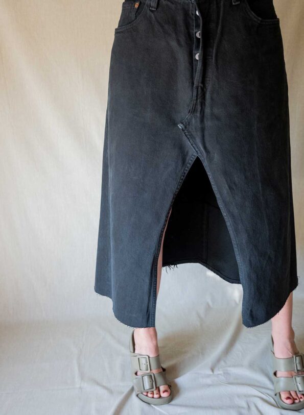 Andpause upcycled: The Levi’s 501 denim skirt - Size M up to L - Image 9