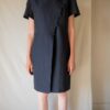 The 100% linen black tailored dress - Size up to 36 - Image 7