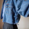 Andpause upcycled: The boxy pull up denim blouse - Size up to M - Image 10