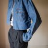 Andpause upcycled: The boxy pull up denim blouse - Size up to M - Image 7