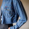 Andpause upcycled: The boxy pull up denim blouse - Size up to M - Image 2