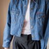 Andpause upcycled: The boxy pull up denim blouse - Size up to M - Image 6
