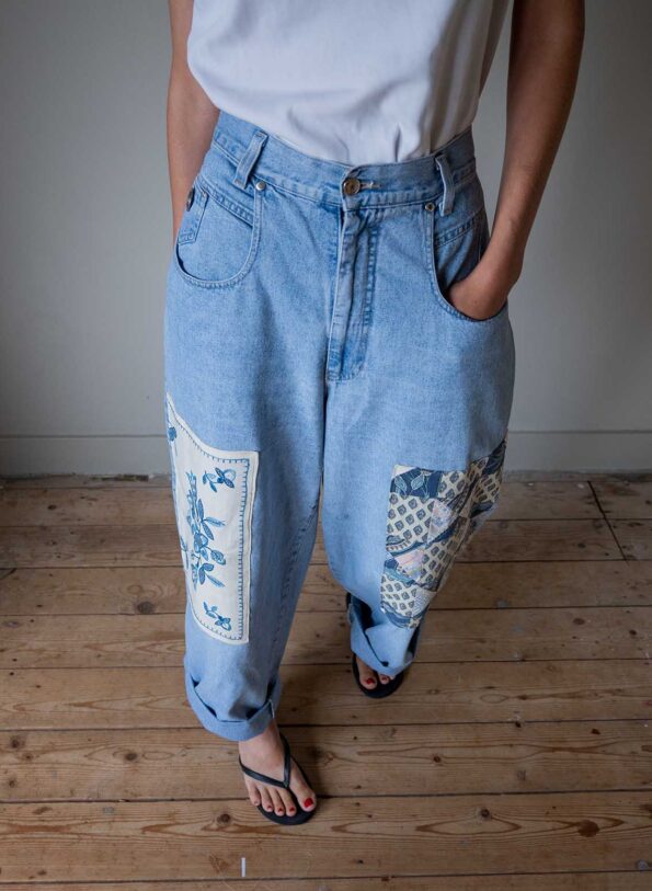 The Patched Wideleg denim - Size S up to L - Image 5