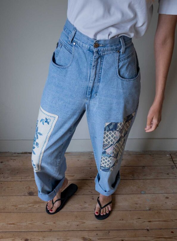 The Patched Wideleg denim - Size S up to L - Image 6