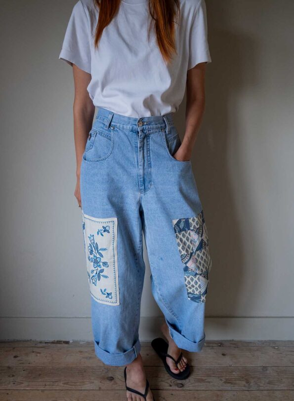 The Patched Wideleg denim - Size S up to L - Image 7