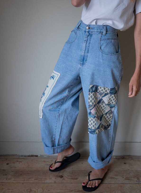 The Patched Wideleg denim - Size S up to L - Image 8