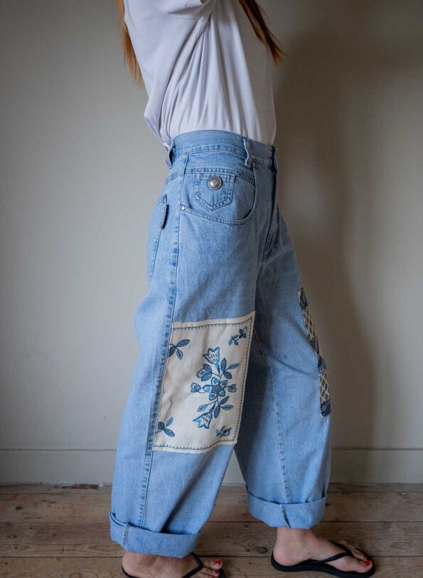 The Patched Wideleg denim - Size S up to L - Image 10