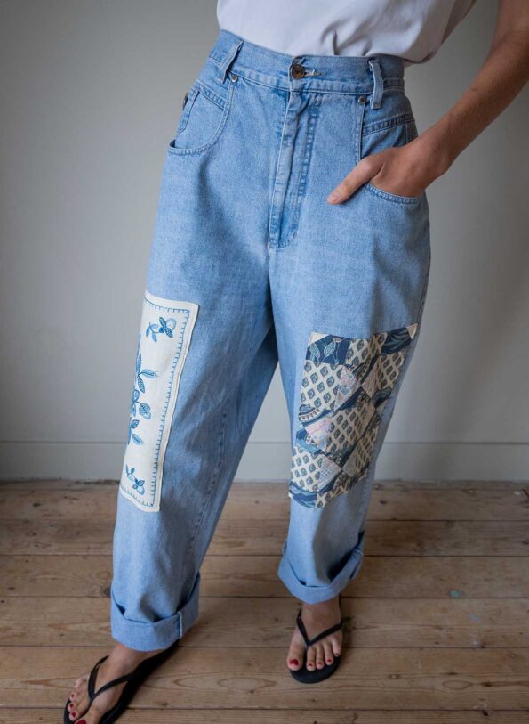 The Patched Wideleg denim - Size S up to L - Image 11